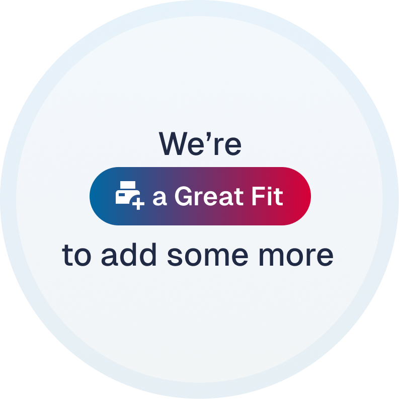 We're a Great Fit to add some more